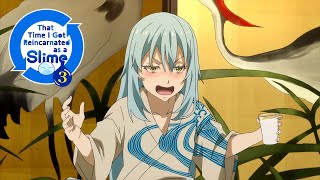 Rimuru Gets Drunk  That Time I Got Reincarnated as a Slime Season 3 [upl. by Nosbig460]