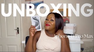 Unboxing Iphone 15 Pro Max [upl. by Mcneely]