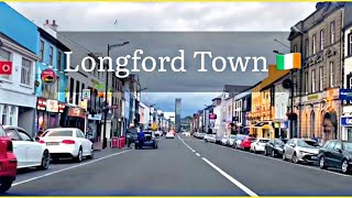 Longford Town Tour Ireland 4k Video Beautiful Ireland Country🇮🇪 [upl. by Pentheas]