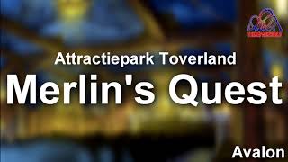 Attractiepark Toverland  Merlins Quest  Merlins Quest Music [upl. by Louisa]