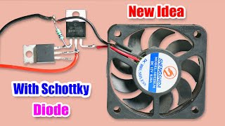 New Idea With Schottky Diode  Very Useful Circuit [upl. by Seek545]