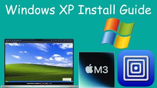 How to Install Windows XP on Mac UTM 2024 [upl. by Emili]