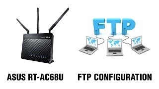 ASUS RTAC68U FTP configuration PCAXECOM [upl. by Assirroc]