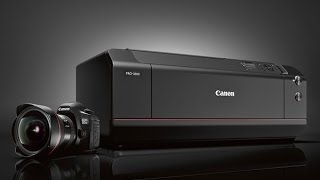 Canon imagePROGRAF PRO1000 part1  Expo  Next Generation PRO printer [upl. by Nee465]