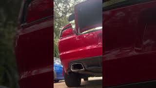 Straight pipe rt revs cars dodge dodgecharger dodgesrt hellcat [upl. by Attennod]