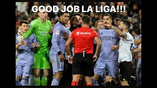 REAL MADRID ROBBED TERRIBLE REF BEST LEAGUE ITW [upl. by Hiltner]