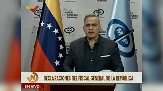 La Fiscalía de Venezuela dicta orden de detención contra Juan Guaidó [upl. by Elaweda]