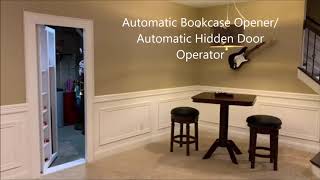 Olide Automatic Bookcase OpenerAutomatic Hidden Door Operator [upl. by Hornstein439]