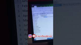 Calculate the total number of days in a month in excel excelwalesir exceltricks exceltraining [upl. by Laleb]