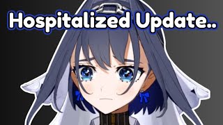 Kronii Updates On Her Hospitalized Condition 【Ouro Kronii  Hololive EN】 [upl. by Dnomhcir]