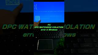 Fix DPC WATCHDOG VIOLATION error in Windows 💻 shortsvideo shorts youtubeshorts [upl. by Eleets535]