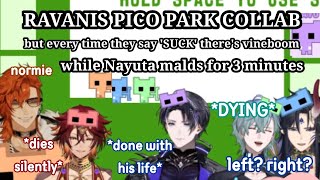 Ravanis Pico Park Collab but Nayuta malds for 3 minutes [upl. by Sommers]