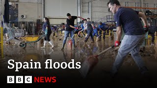 Spain floods death toll rises as rescuers continue search for survivors  BBC News [upl. by Howard]