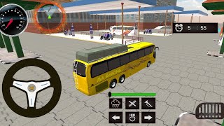 VIP Indian bus gaming Stering mode drive in us rode most pawer full engine gamingvideos 😃 [upl. by Arinayed]