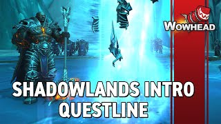 Shadowlands Intro Questline Playthrough Story Spoilers [upl. by Raoul]