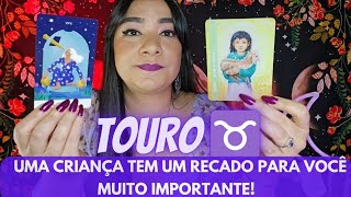 TOURO ♉️ UM ANJO NO CAMINHO 🔥 LEITURA EXTREMAMENTE EMOCIONANTE UMA CURA LIBERTADORA [upl. by Antonin367]