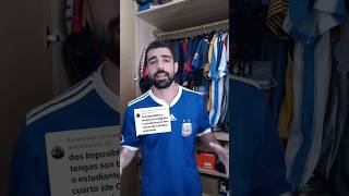 RETO con camisetas de fútbol ARGENTINO ¿lo consigo [upl. by Nerrej]