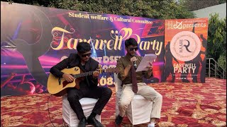 Farewell Party Performance  Guitar Mashup  12 Songs in 4 Chord [upl. by Inilam]