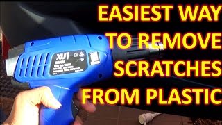 How to remove SCRATCHES from plastic PERMANANTLY [upl. by Jermain]