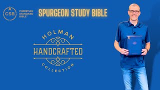 CSB Spurgeon Study Bible  Holman Handcrafted Collection [upl. by Stoops221]