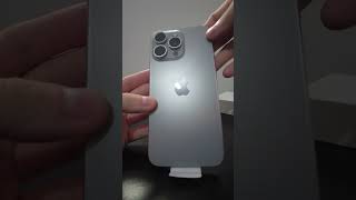 UNBOXING IPHONE 15 PRO MAX iphone15promax apple [upl. by Celestia]