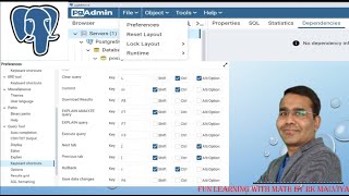 PGAdmin PostgreSQL Database uses Shortcut  How to Use pgAdmin  pgadmin tricks in HINDI  VD6 [upl. by Cawley]