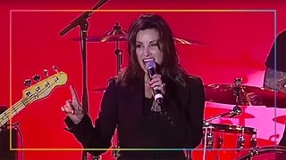 Gina Gershon Performs David Bowies quotRebel Rebelquot  LA LGBT Center [upl. by Hedwig]