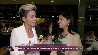 RÉVEILLON 2025 RESTAURANTES E HOTÉIS SE PREPARAM PRA FESTA DA VIRADA [upl. by Naamann]