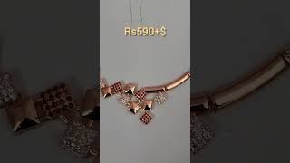 DC brand Rose gold necklace collections [upl. by Isherwood]