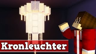 Wie baut man einen Kronleuchter in Minecraft  Minecraft Kronleuchter bauen deutsch [upl. by Sathrum]