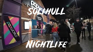 Solihull Nightlife Night Walk  Best Bars And Pubs In Solihull Town Centre February 2024 [upl. by Whiteley]