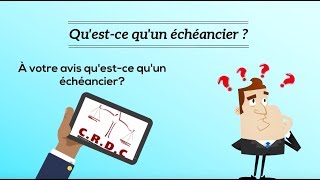 Quest ce quun échéancier [upl. by Daye]