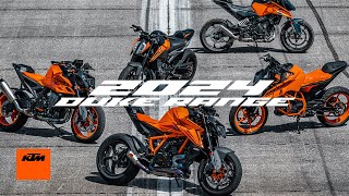 The 2024 KTM DUKE Range  KTM [upl. by Paryavi]