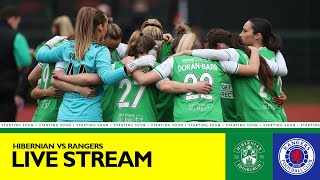 LIVE Hibernian vs Rangers  Scottish Gas Womens Scottish Cup [upl. by Nurse563]