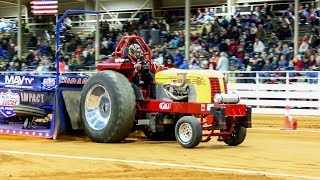 V8 Tractors pulling at Ocala February 2 2018 [upl. by Shandeigh]