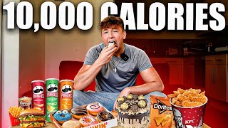 10000 CALORIE CHALLENGE on a budget [upl. by Kyla]