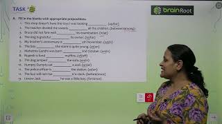 AMIT PUBLISHING HOUSE GRAMMAR CLASS 8 CHAPTER 15 PREPOSITIONS [upl. by Ecital]