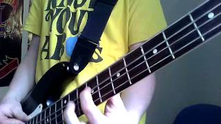 Kyuss Bass Riffs One Inch Man main riff tutorial [upl. by Haseefan669]