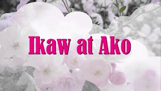 IKAW AT AKO by Moira dela Torre ft Jason Hernandez  KARAOKE VERSION [upl. by Moselle]