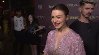 Caterina Scorsone At EW Emmy Party  September 15 2018 [upl. by Marty]