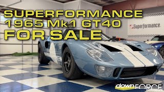 1965 Superformance Mk1 GT40 For Sale  Downforce Motorsports [upl. by Anih240]