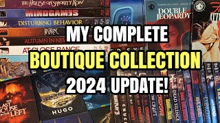 MY ENTIRE BOUTIQUE LABEL 4K AND BLURAY COLLECTION  January 2024 Update [upl. by Blunt]