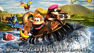 Water World HD Remake  Donkey Kong Country 3 GBA  Restored E3 2005 version [upl. by Ainitsirhc615]