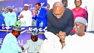 Yakubu Gowon 90th Birthday As Olusegun Obansanjo Fire New Shades With Peter Obi amp Goodluck Jonathan [upl. by Aiela]