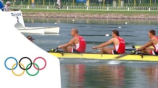 Canada win Mens Eight Olympic gold  Beijing 2008 [upl. by Nnylaf]