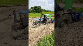 Swaraj 4wd tractor stuck shorts trending tractor [upl. by Locke100]