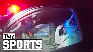 Denard Robinson OWI Arrest Video Shows ExQB Passed Out Behind Wheel  TMZ Sports [upl. by Sabas12]