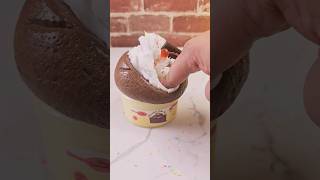 Chocolate Cake DIY Slime Baking Kit by Slime Community asmr slime diyslime chocolatecake [upl. by Ahsillek798]