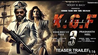 KGF 4K Quality Full Movie  Yash Blockbuster Movie  Srinidhi Shetty Ananth Nag Ramachandra Raju [upl. by Inohs]