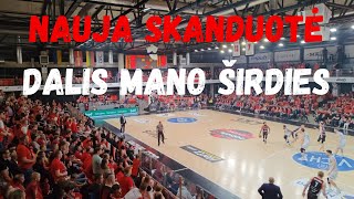 Nauja skanduotė  Dalis mano širdies  20240513 Rytas  Jonava [upl. by Eceinert]